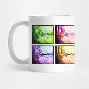 Coelophysis's beach day Mug